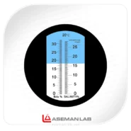 عکس شاخص رفرکتومتر بریکس و شوری سنج چشمی دستی ATC