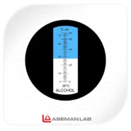 تصویر شاخص رفرکتومتر الکل چشمی