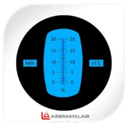 دستگاه رفرکتومتر شیر سنج چشمی و دستی، جهت اندازه گیری غلظت جامدات و مواد مغذی موجود در شیر