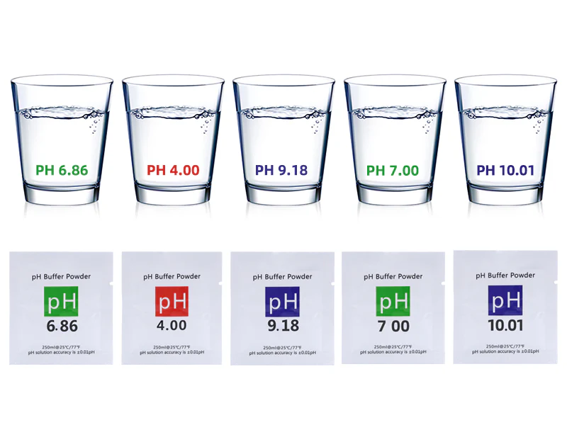 پودر محلول کالیبراسیون ph متر خاک